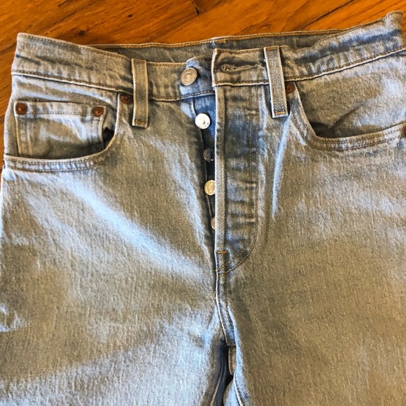 EUC Levi’s 501 Skinny Women’s Jeans Waist 26 Length 28 - Picture 10 of 10